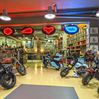 Legendary Motorcycles repair shop