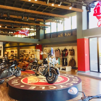 Indian Motorcycle Showroom - Athens