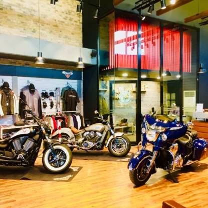 Indian Motorcycle Showroom - Athens