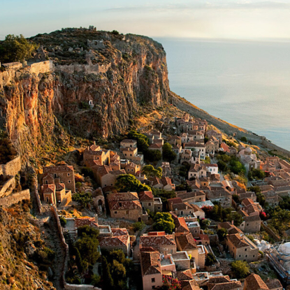 The hidden city of Monemvasia