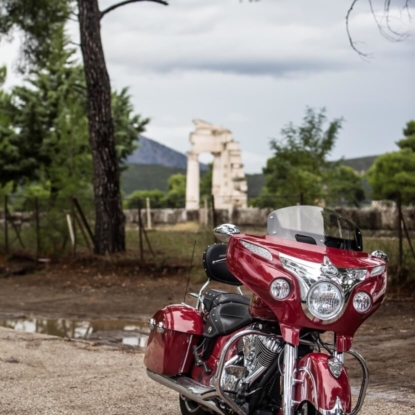 Posing in Epidavros..