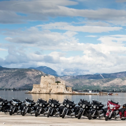 Nafplio, infront of the Bourtzi fortress 