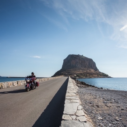 A bridge too close...to Monemvasia